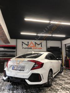 Honda Civic FC5 Type-R Arka Tampon 2016-2020 IÇIN UYUMLU