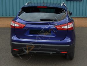 Nissan Qashqai Krom Arka Tampon Eşiği 2014-2017 Paslanmaz Çelik