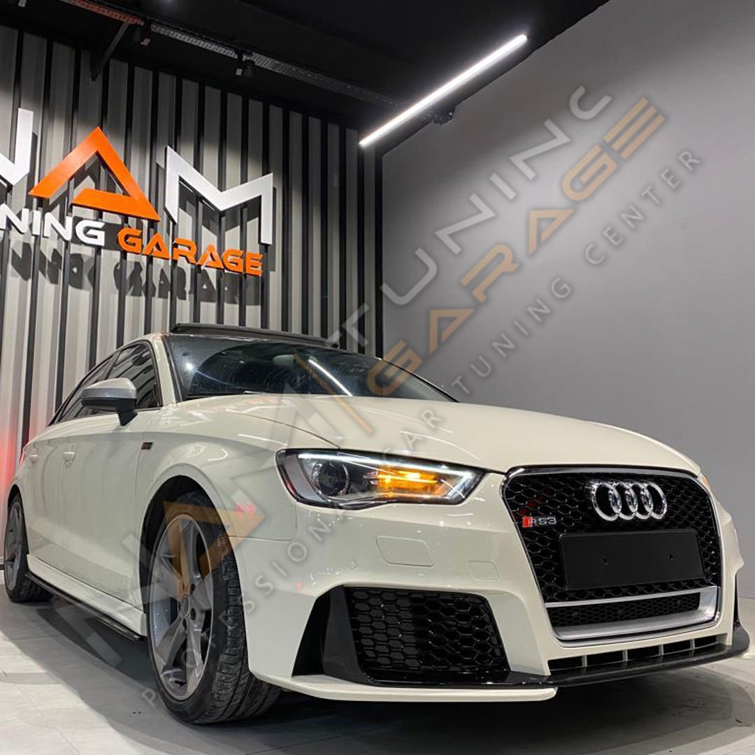 A3 HB 2013-2016 IÇIN UYUMLU ÖN TAMPON SET RS3