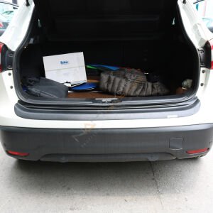 Nissan Qashqai Arka Tampon Eşiği 2014-2016 Tampon Üstü Koruma Parlak / Mat Siyah
