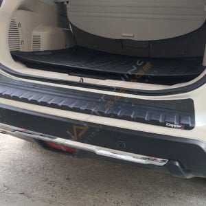 Nissan X-Trail Arka Tampon Eşiği 2017-2021 Tampon Üstü Koruma Parlak / Mat Siyah
