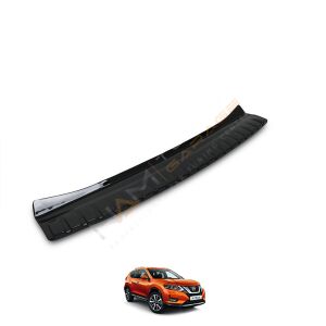 Nissan X-Trail Arka Tampon Eşiği 2017-2021 Tampon Üstü Koruma Parlak / Mat Siyah
