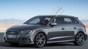 Audi A3 S3 Ön Tampon 2016-2020 - Hatchback Uyumlu