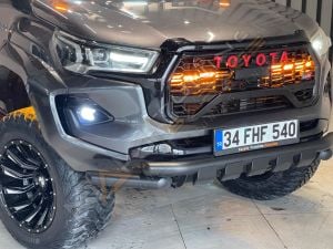 Toyota Hilux Siyah Ön Koruma PST24