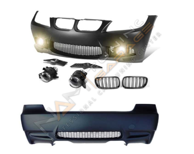 BMW E90 M3 BODY KİT 2005-2008 ÖN-ARKA TAMPON - PANJUR - SIS LAMBASI)
