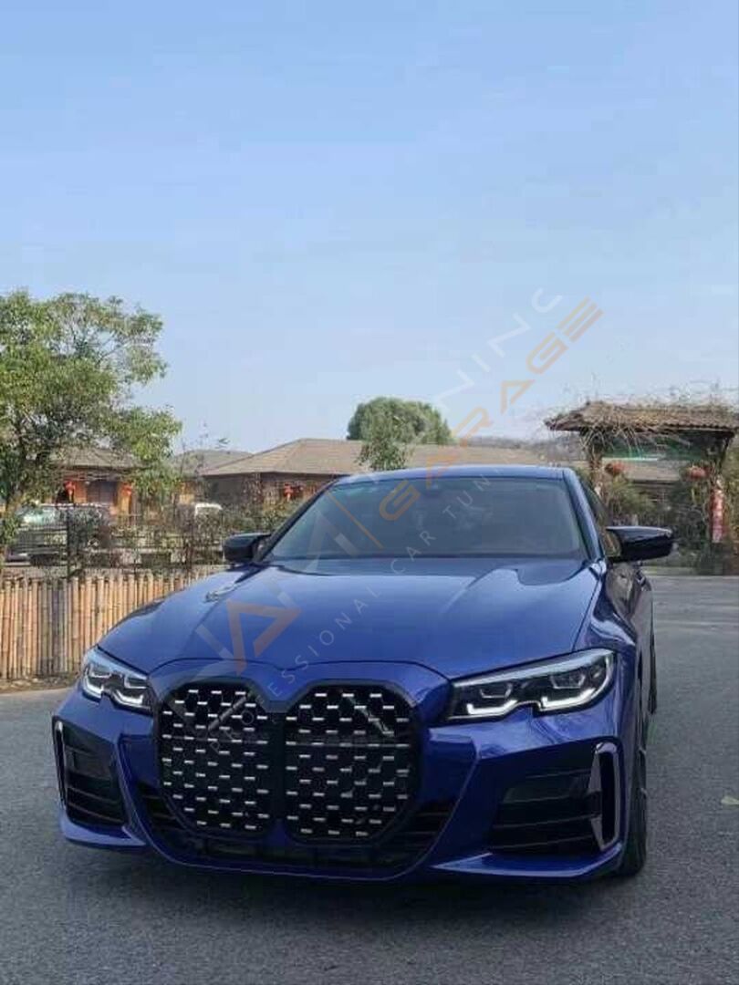 BMW 3 SERISI G20 IÇIN UYUMLU G22 DÖNÜSÜM ÖN TAMPON & PANJUR SETI