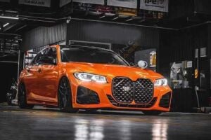 BMW 3 SERISI G20 IÇIN UYUMLU G22 DÖNÜSÜM ÖN TAMPON & PANJUR SETI