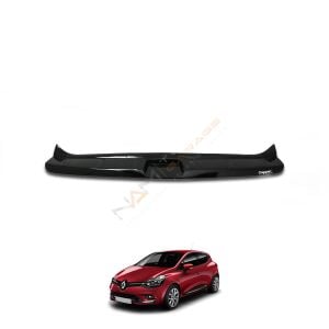 Renault Clio 4 Arka Tampon Eşiği 2012-2020 Tampon Üstü Koruma Parlak / Mat Siyah