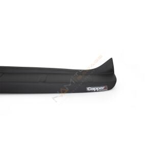 Renault Clio 4 Arka Tampon Eşiği 2012-2020 Tampon Üstü Koruma Parlak / Mat Siyah