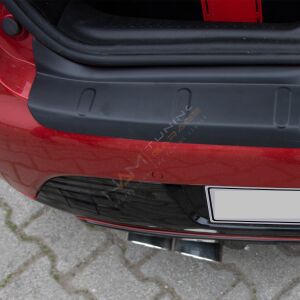 Renault Clio 4 Arka Tampon Eşiği 2012-2020 Tampon Üstü Koruma Parlak / Mat Siyah