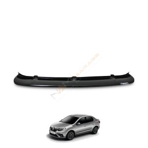 Renault Symbol Arka Tampon Eşiği 2013+ Tampon Üstü Koruma Parlak / Mat Siyah