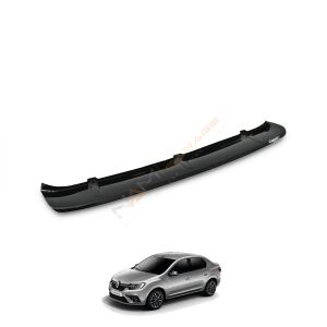 Renault Symbol Arka Tampon Eşiği 2013+ Tampon Üstü Koruma Parlak / Mat Siyah