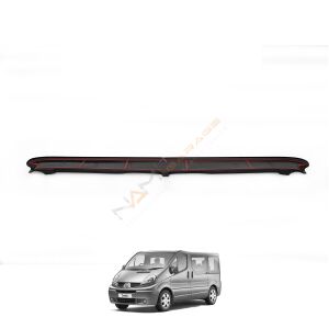 Renault Trafic Arka Tampon Eşiği 2001-2014 arası Tampon Üstü Koruma Parlak / Mat Siyah Trafik