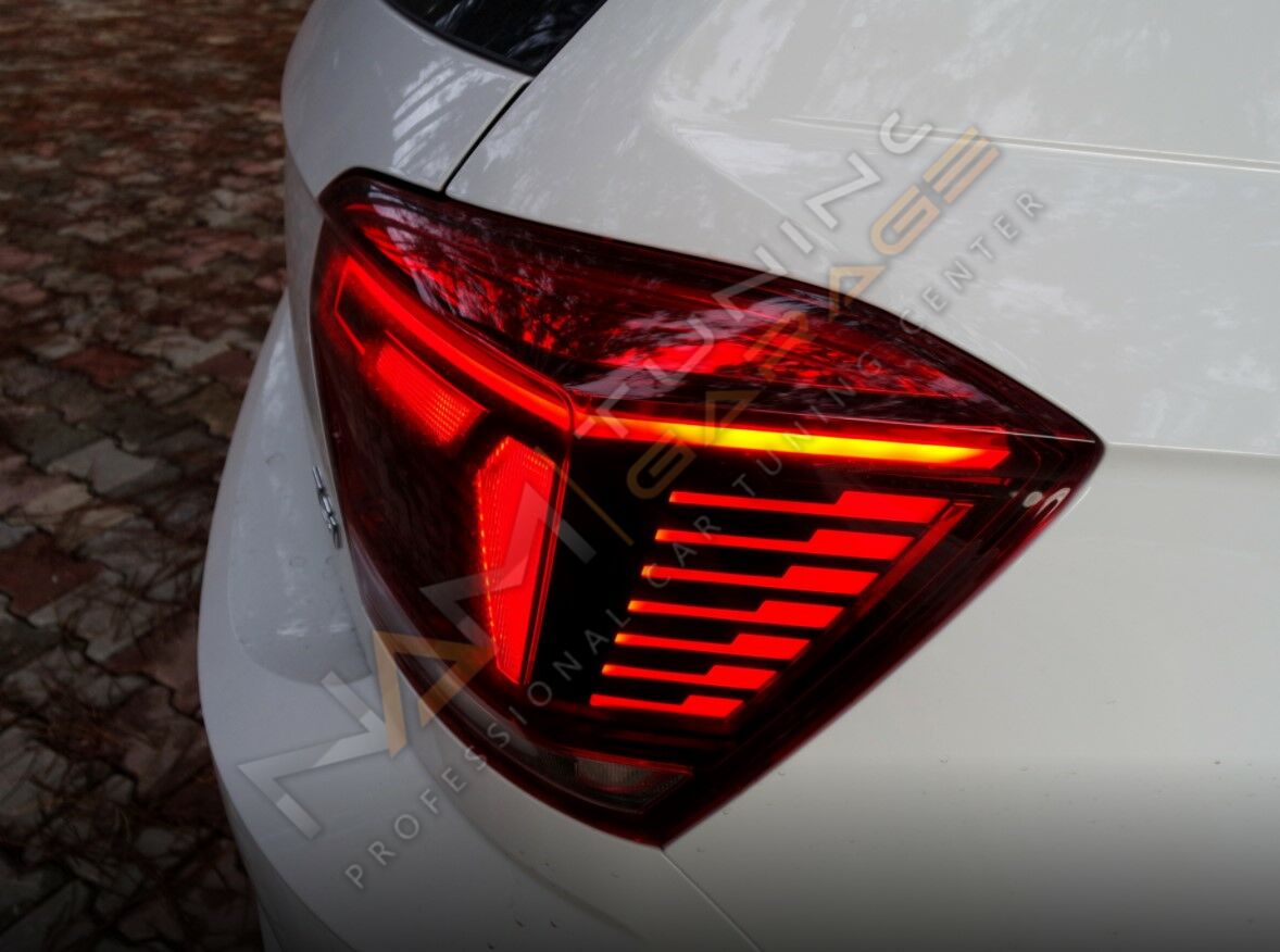 POLO 2018+ IÇIN UYUMLU LED STOP (Highline & R-Line Görünüm, Selamlama ve Hareketli Sinyal)