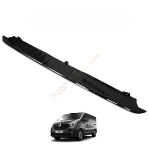 Renault Trafic Arka Tampon Eşiği 2014-2019 arası Tampon Üstü Koruma Parlak / Mat Siyah Trafik