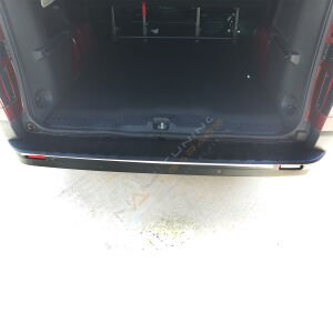 Renault Trafic Arka Tampon Eşiği 2014-2019 arası Tampon Üstü Koruma Parlak / Mat Siyah Trafik