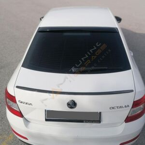 Skoda Octavia Arka Cam Üstü Spoyler 2013+ Uyumlu