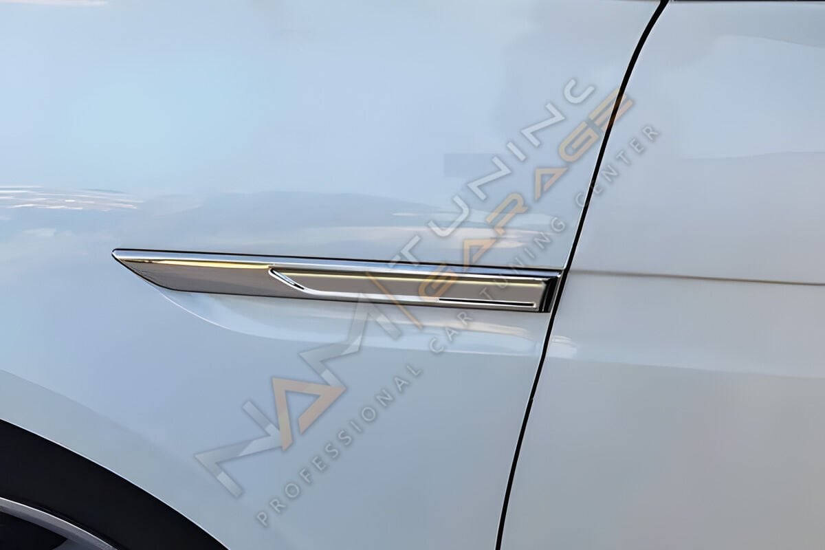 Renault Megane 4 Çamurluk Kromu 2021-2024 Paslanmaz Çelik