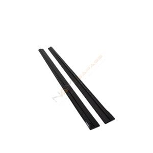 Caddy 2015-2020 Yan Ek Marşpiyel 2 Parça Parlak Siyah