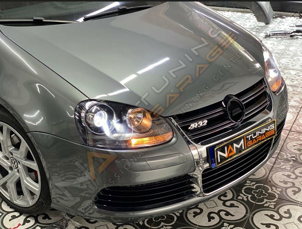 Golf 5 R32 Body Kit 2003-2009 arası uyumlu Ön Tampon Yan Ek Arka Ek