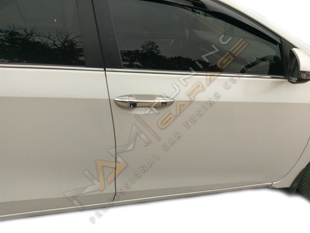 Toyota Corolla Cam Çıtası 2014-2019 Paslanmaz Çelik