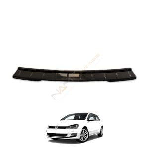 Golf 7 Arka Tampon Eşiği 2013-2021 arası Tampon Üstü Koruma Parlak / Mat Siyah