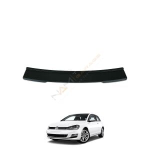 Golf 7 Arka Tampon Eşiği 2013-2021 arası Tampon Üstü Koruma Parlak / Mat Siyah