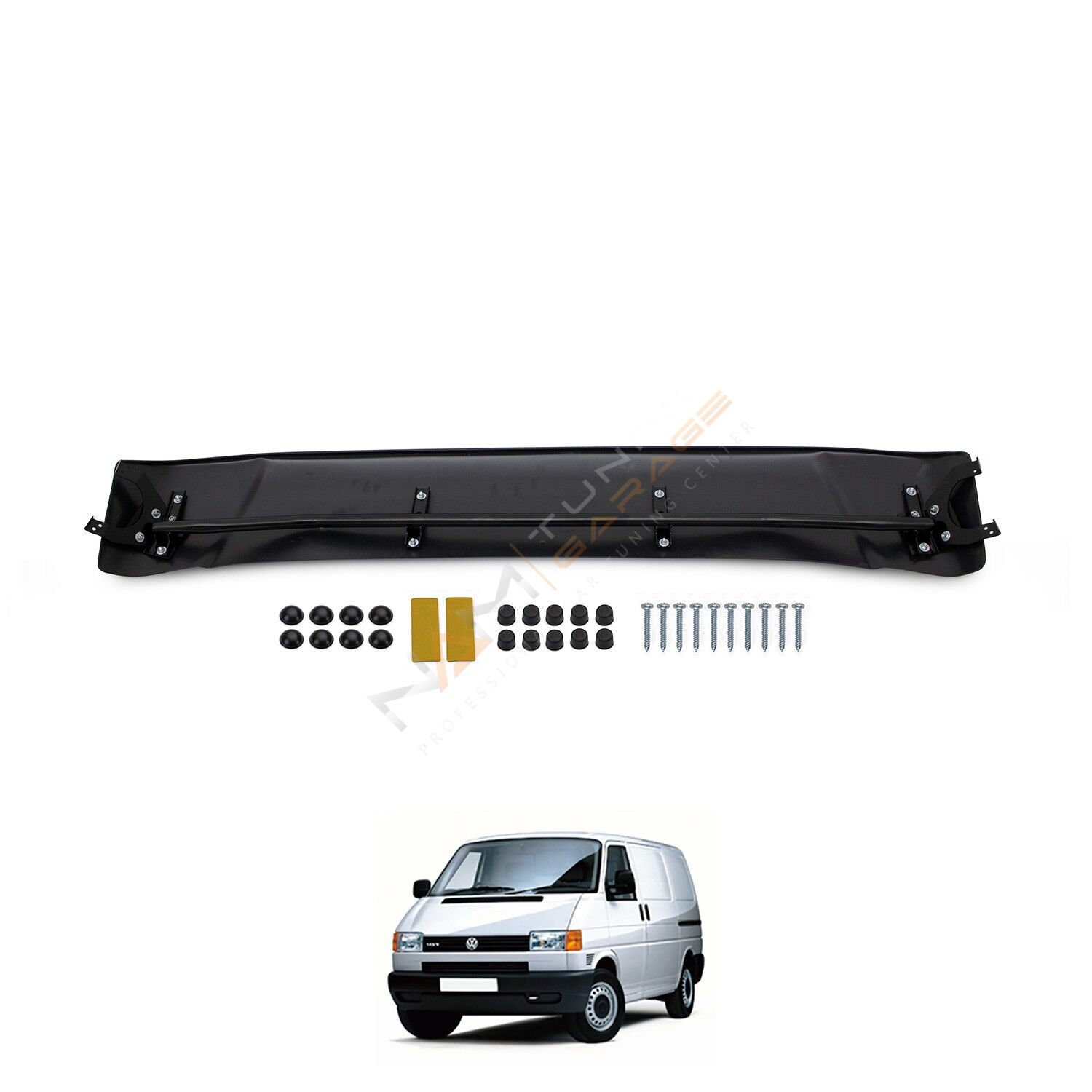 Transporter T4 Ön Cam Güneşliği 1995-2003 arası Parlak Siyah