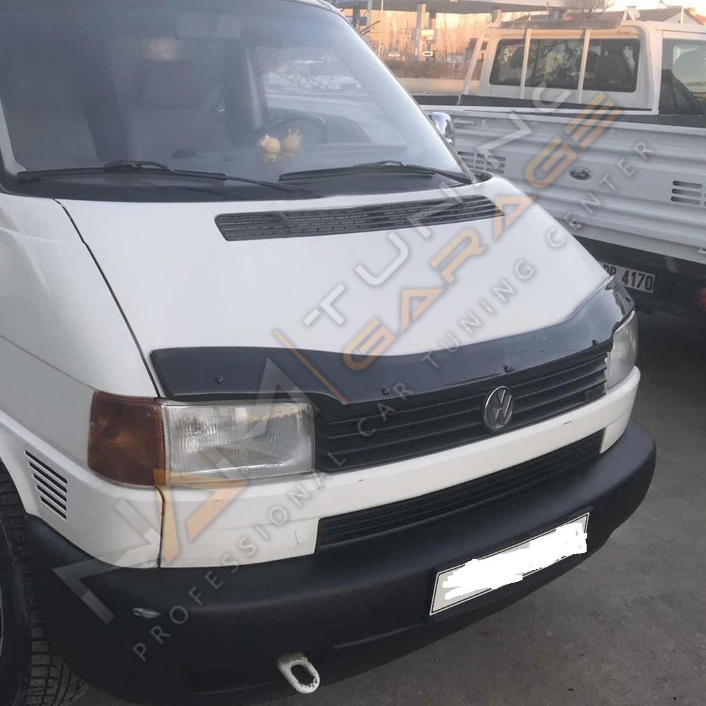 Vw Transporter T4 Kaput Rüzgarlığı 1995-2003 Piano Black
