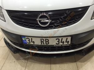Opel Corsa D Ön Lip Parlak Siyah