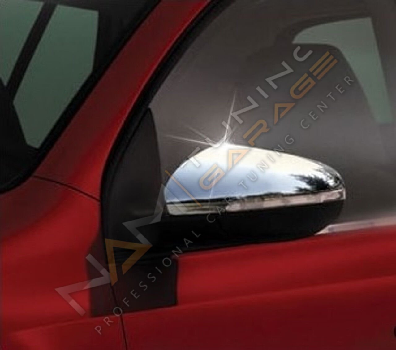 VW Golf 6 Krom Ayna Kapağı 2009-2013 Paslanmaz Çelik