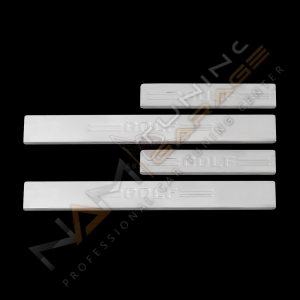 Vw Golf 6 Krom Kapı Eşiği 2010-2013 Paslanmaz Çelik