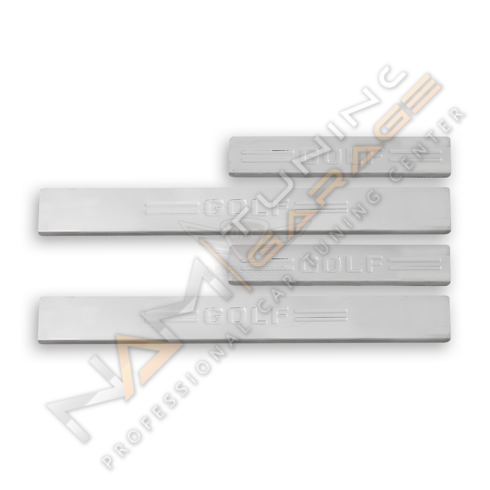 Vw Golf 6 Krom Kapı Eşiği 2010-2013 Paslanmaz Çelik