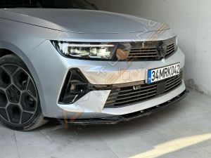 Opel Astra L Ön Ek Lip Parlak Siyah 2022+