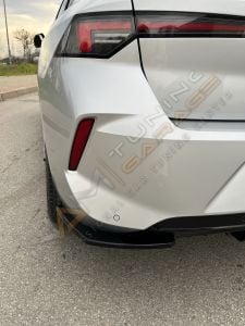 Opel Astra L Body Kit Ön Yan Arka Spoiler Parlak Siyah Set
