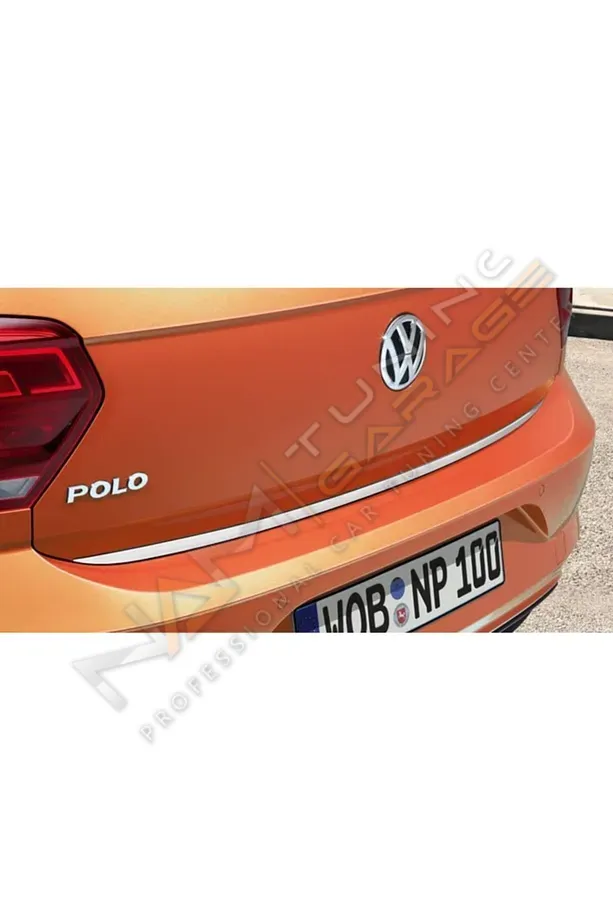 Vw Polo Krom Bagaj Alt Çıtası 2017+ Paslanmaz Çelik