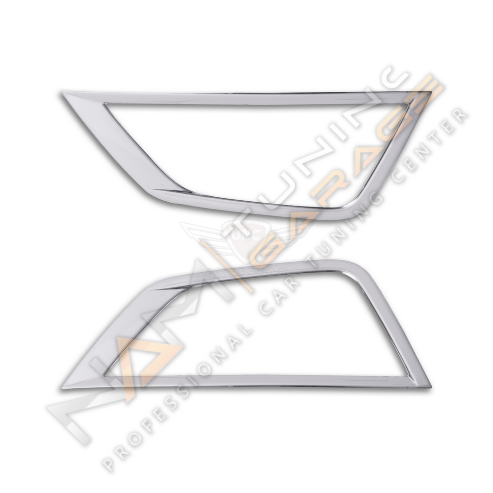 VW Polo Krom Sis Farı Çerçevesi 2017+ Paslanmaz Çelik