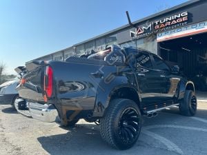 Mercedes X-Class Arka Bagaj Kaplama Xclass Arka Kapak