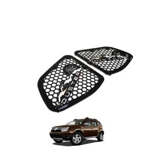 Dacia Duster Metal Kelebek Cam Kaplama Vizör 2 Parça 2010-2017 Yıl Aralığı Uyumlu