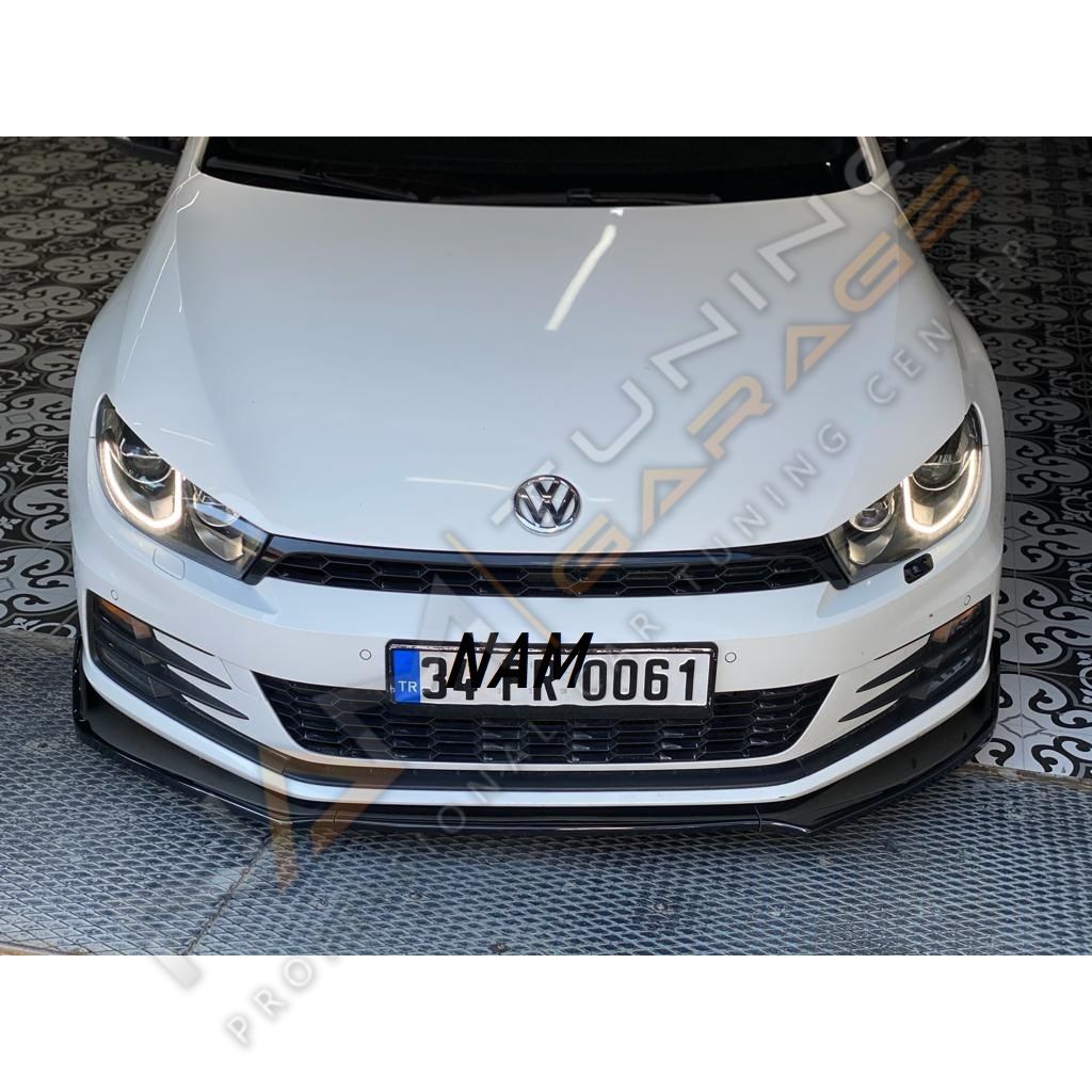 Scirocco 3 parça Ön Lip (Plastik) 2008-2017