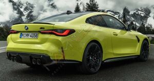 BMW G22 M4 Body Kit (Ön Arka Tampon Marşpiyel Panjur) 2 Kapı
