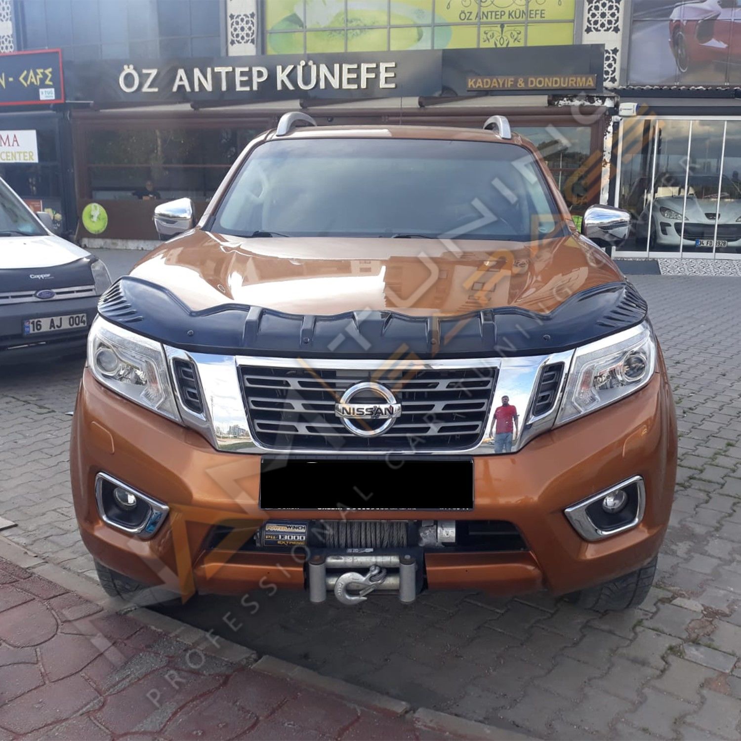 Nissan Navara Kaput Rüzgarlığı Yarasa Model 2016-2021 Yıl Aralığı Uyumlu