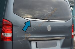 Mercedes Vito Krom Arka Cam Çıtası 2014 Sonrası Paslanmaz Çelik