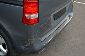 Mercedes Vito Arka Tampon Eşiği 2014+ Paslanmaz Çelik