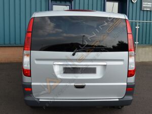 Mercedes Vito Arka Tampon Üstü Koruma 2004-2014 Paslanmaz Çelik