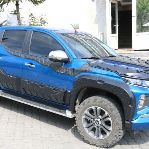 Mitsubishi L200 Çamurluk Kaplama Dodik 2019+ 8 parça Geniş Tip