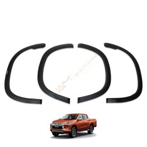 Mitsubishi L200 Çamurluk Kaplama Dodik 2019+ 4 parça İnce Tip