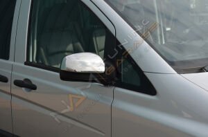 Mercedes Vito Krom Ayna Kapağı 2010-2014 Paslanmaz Çelik