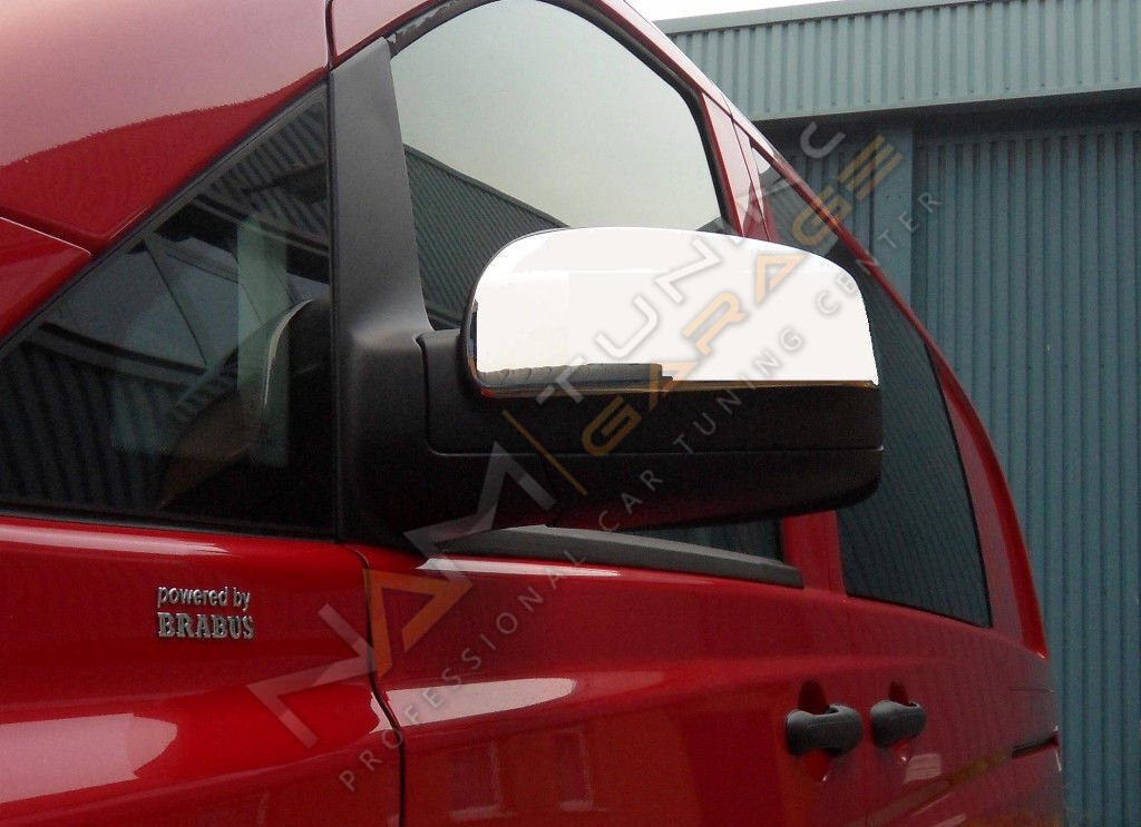Mercedes Vito Krom Ayna Kapağı 2010-2014 Paslanmaz Çelik