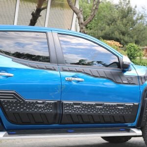 Mitsubishi L200 Kapı Kaplama 6 Parça 2019+ Geniş Tip